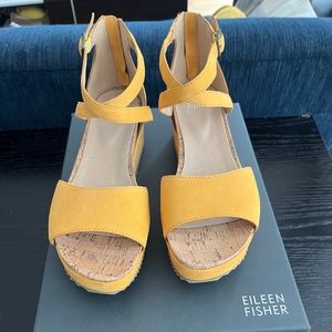 Eileen Fisher wedge sandals